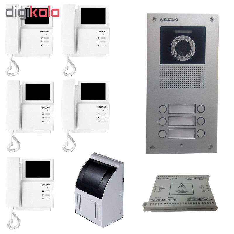 درب بازکن تصویری سوزوکی مدل 413i-5v مجموعه 6 عددی