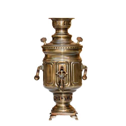  سماور زغالی کد 1000018 ظرفیت 3.5 لیتر