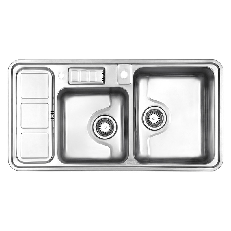 سینک استیل البرز کد 813 توکار سینک استیل البرز کد 813 توکار