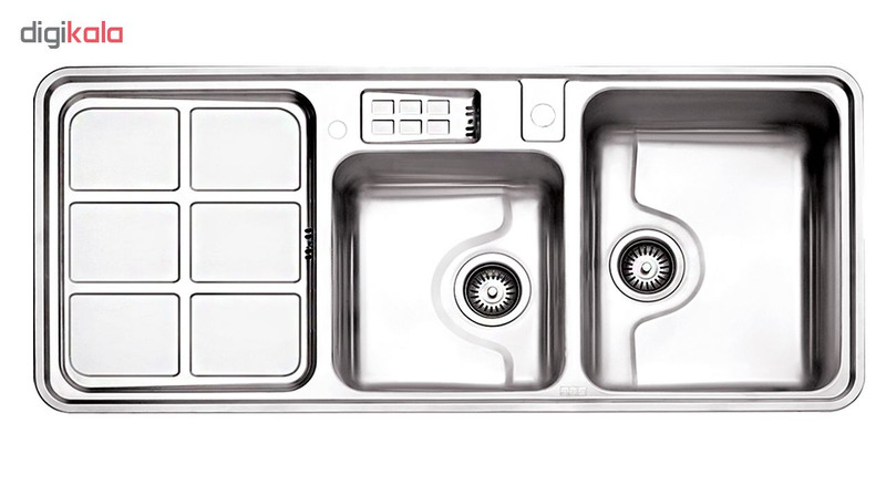 سینک استیل البرز کد 815 توکار سینک استیل البرز کد 815 توکار