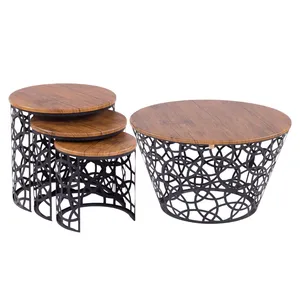 میز پذیرایی مدل پالمیرا کد 034 مجموعه 4عددی