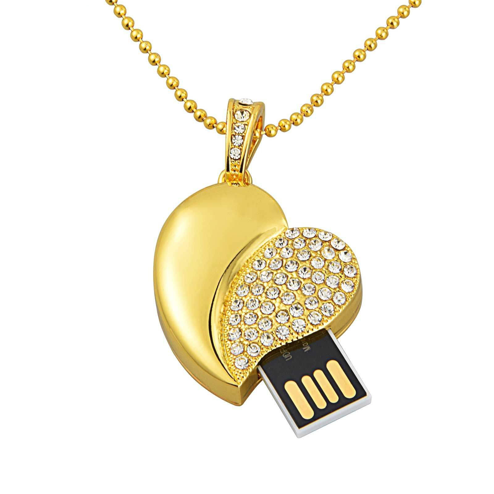 فلش مموری طرح قلب کج مدل Ul -Ht02 ظرفیت 64 گیگابایت