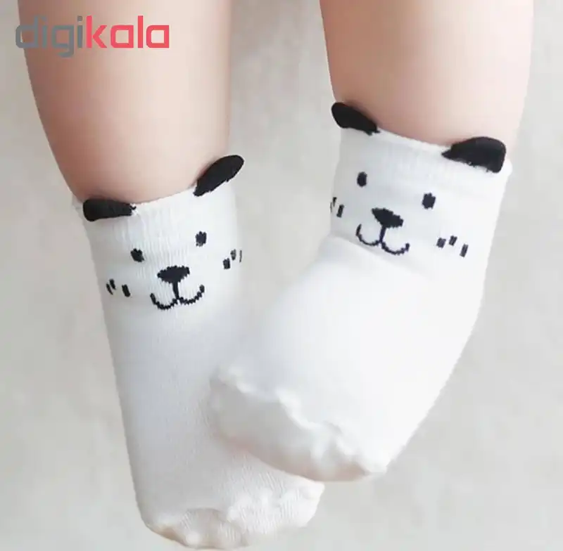 جوراب نوزاد طرح خرگوش