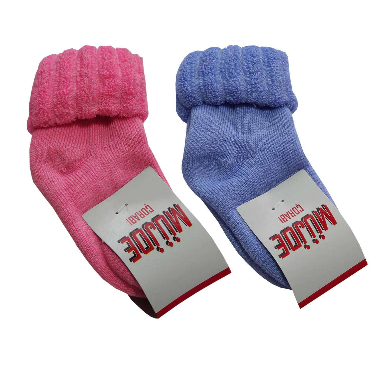 جوراب نوزادی مژده کد cold33 مجموعه 2 عددی
