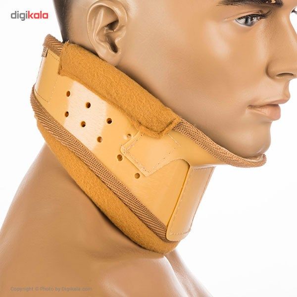 گردن بند طبی پاک سمن مدل Hard With Chain Pad سایز کوچک -  - 5