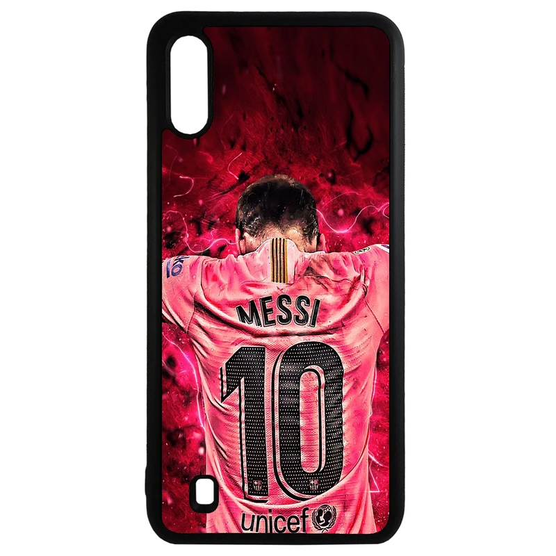 کاور طرح لیونل مسی کد 43177 مناسب برای گوشی موبایل سامسونگ galaxy a10
