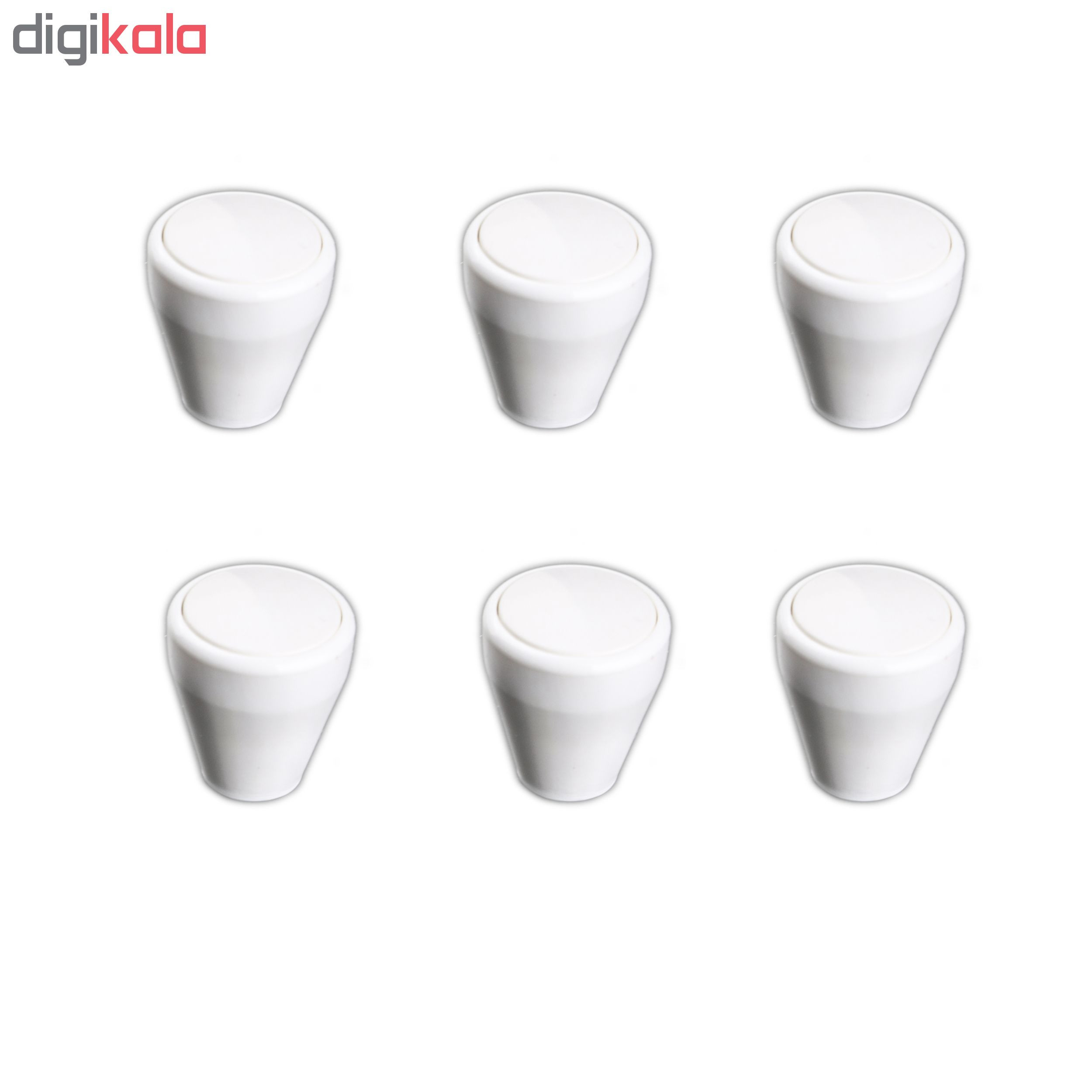 دستگیره کابینت پیسو کد B2W بسته 6 عددی دستگیره کابینت پیسو کد B2W بسته 6 عددی