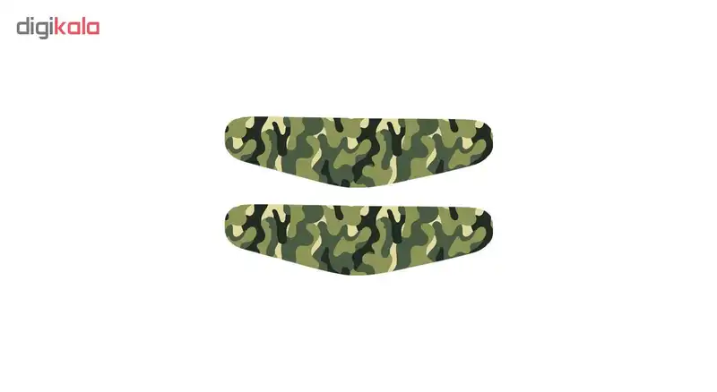 برچسب لایت بار گراسیپا طرح Army کد G-103 بسته ۲ عددی