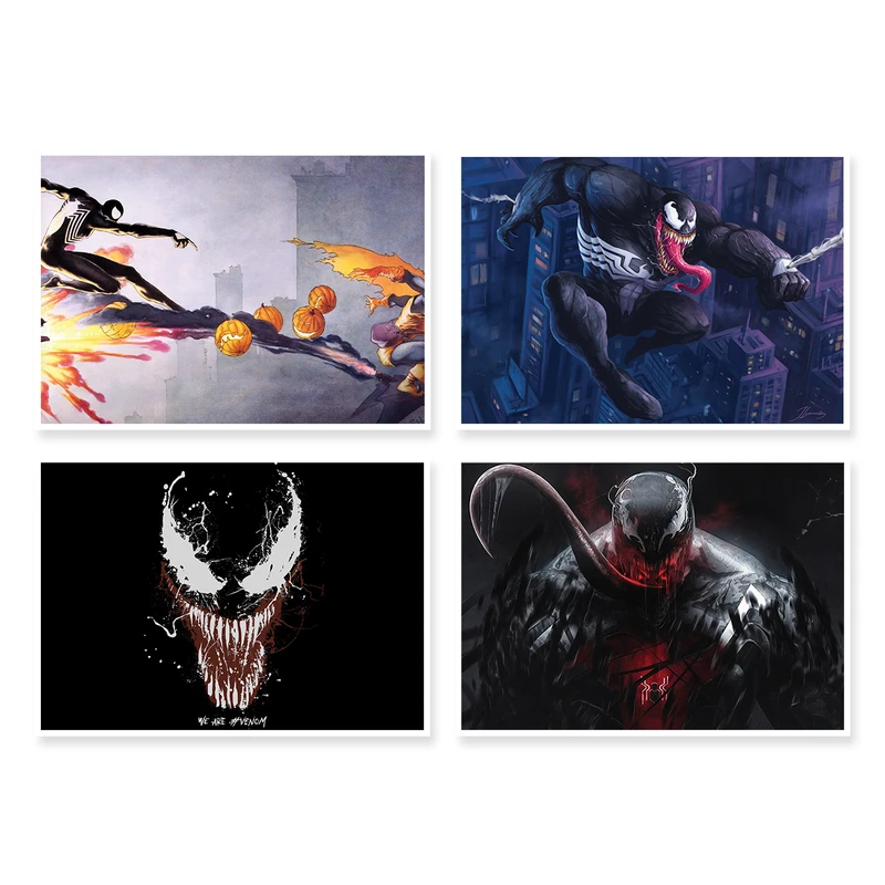 پوستر طرح Venom کد A-1165 مجموعه 4 عددی