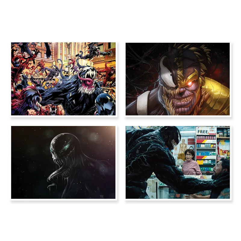 پوستر طرح Venom کد A-1168 مجموعه 4 عددی
