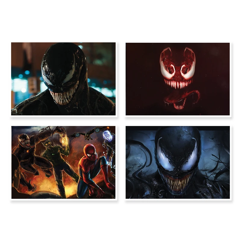 پوستر طرح Venom کد A-1169 مجموعه 4 عددی