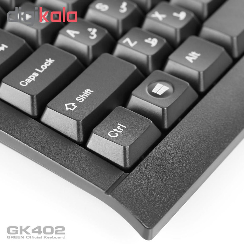 کیبورد گرین مدل GK402 باحروف فارسی 3