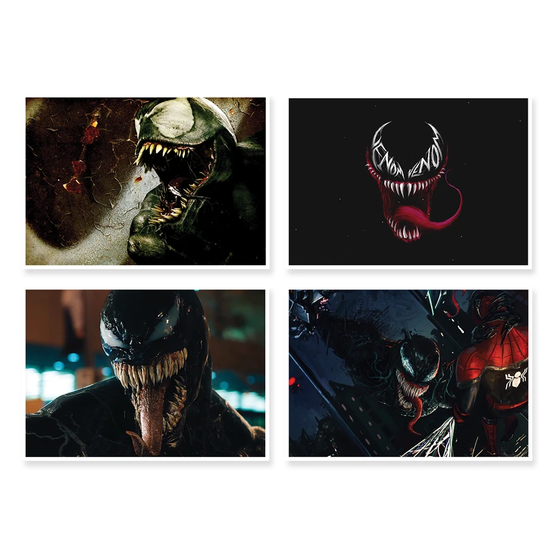 پوستر طرح Venom کد A-1175 مجموعه 4 عددی
