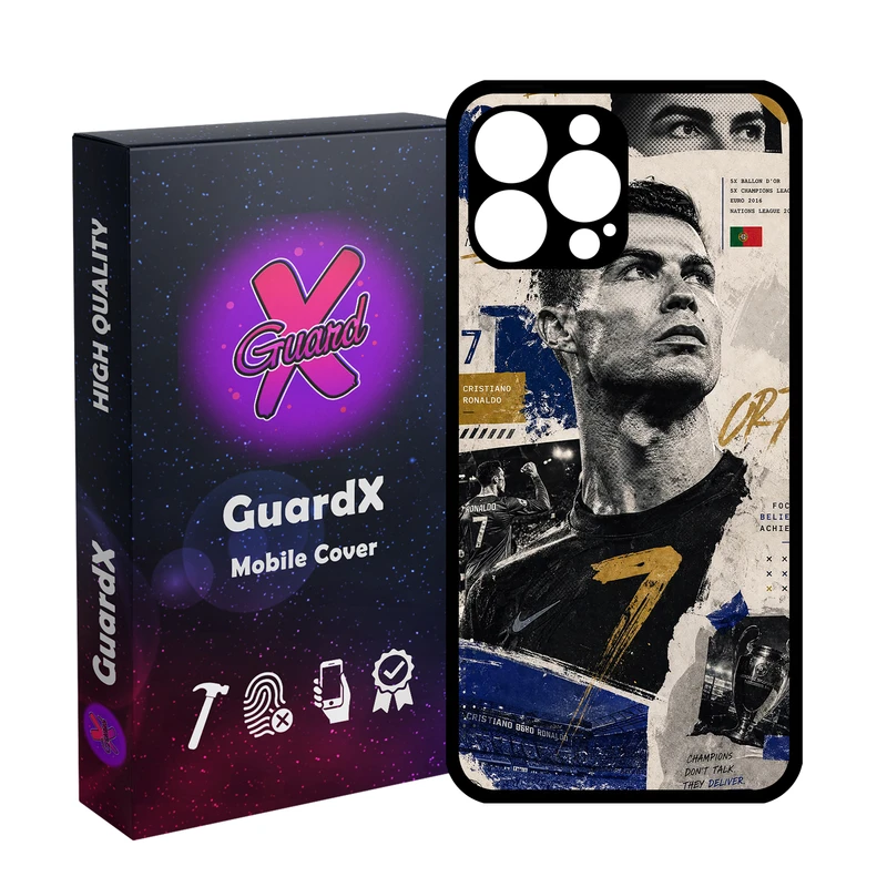 کاور گارد ایکس طرح CR7 مدل 11096 مناسب برای گوشی موبایل اپل iPhone 13 Pro Max