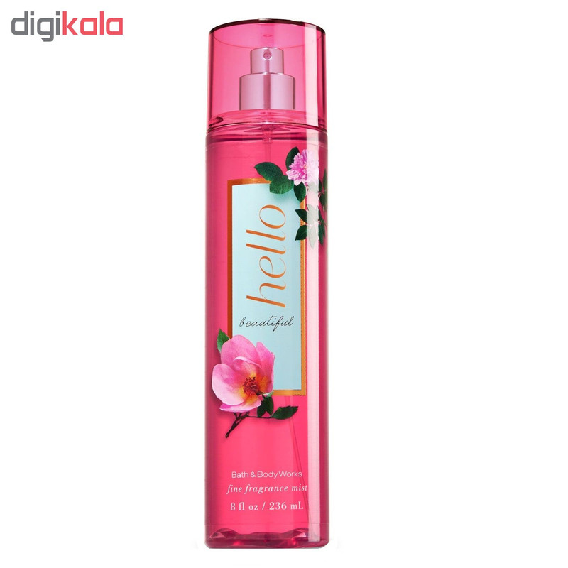 بادی اسپلش بس اند بادی ورکز مدل Hello beautiful حجم 236 میلی لیتر