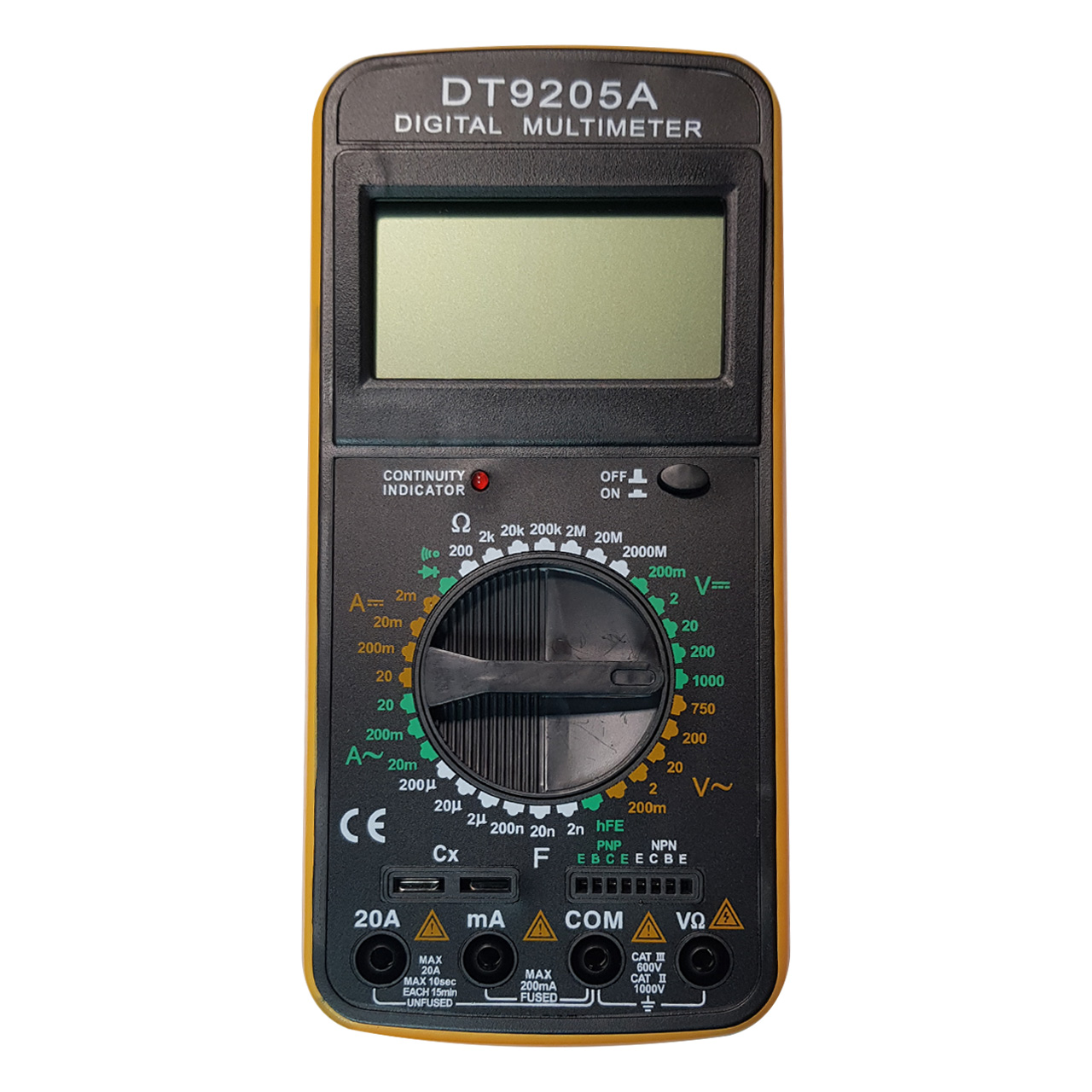 مولتی متر دیجیتال مدل DT9205A