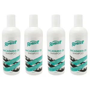 شامپو مو رینو زیت مدل MACADAMIA OIL  حجم 400 میلی لیتر مجموعه 4 عددی