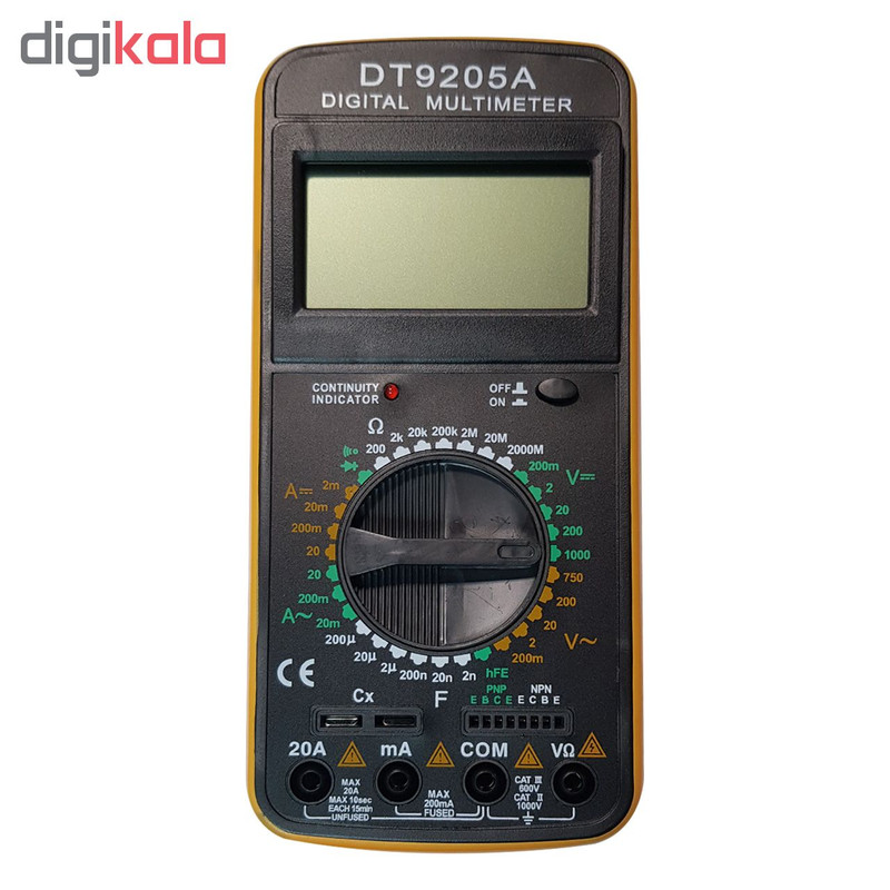 مولتی متر دیجیتال مدل DT9205A