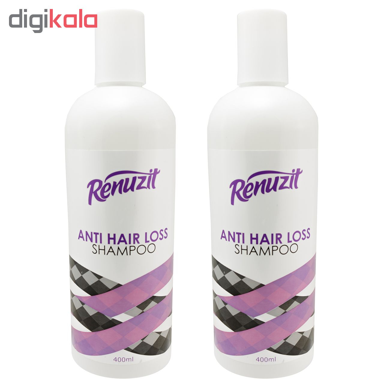 شامپو مو رینو زیت مدل ANTI HAIR LOSS  حجم 400 میلی لیتر مجموعه 2 عددی