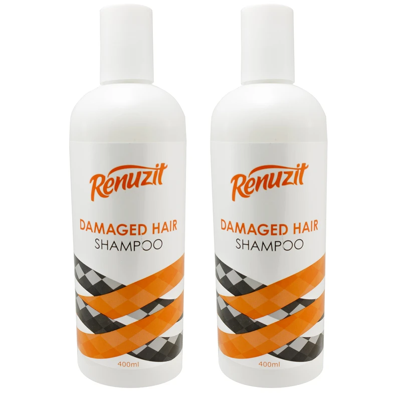 شامپو مو رینو زیت مدل DAMAGED HAIR حجم 400 میلی لیتر مجحوعه 2 عددی