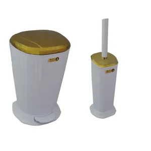 ست سطل زباله و فرچه بتیس مدل B1994