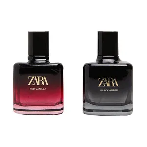 ست ادو تویلت زنانه زارا مدل RED VANILLA & BLACK AMBER حجم 100 میلی‌لیتر
