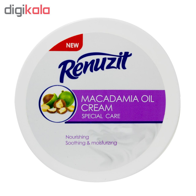کرم مرطوب کننده رینو زیت مدل MACADAMIA OIL حجم 200 میلی لیتر کرم مرطوب کننده رینو زیت مدل MACADAMIA OIL حجم 200 میلی لیتر