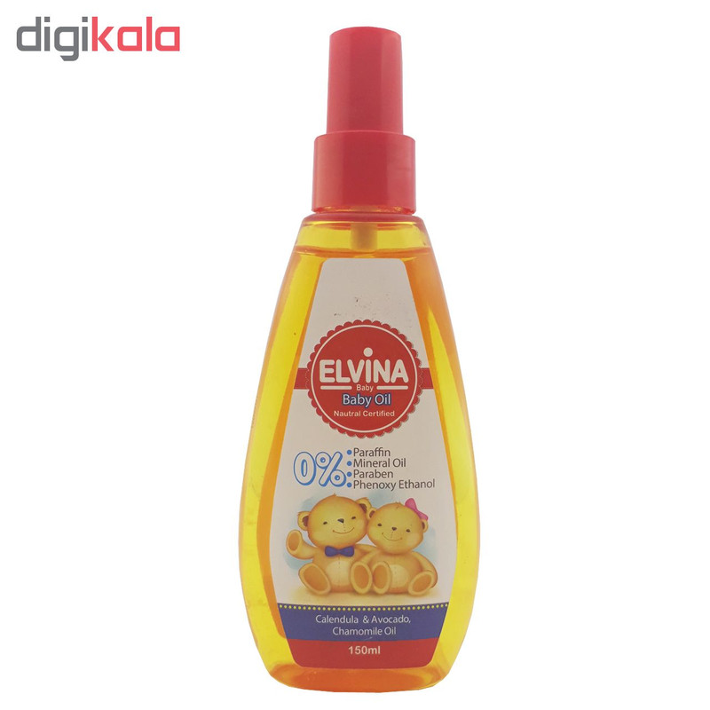 روغن ماساژ کودک الوینا مدل ELV-0258 حجم 150 میلی لیتر