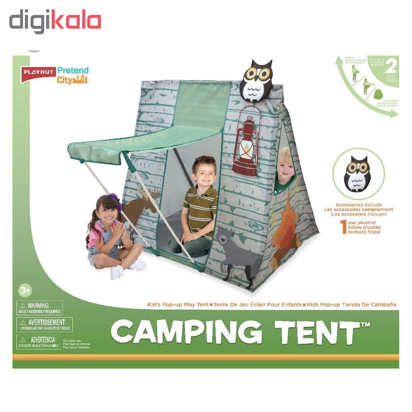 چادر بازی کودک پلی هات مدل Camping Tent
