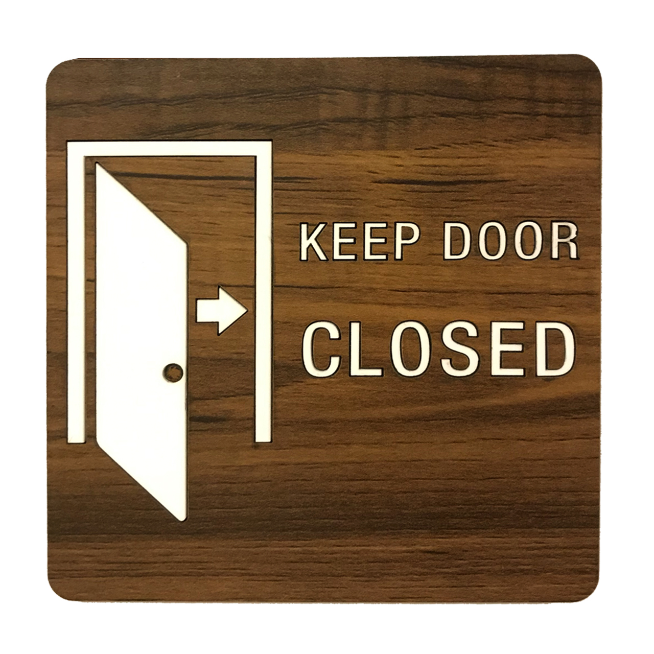 تابلو اداری دکوما طرح Keep Door Close کد SI096