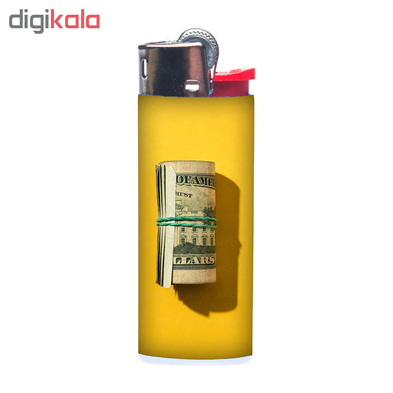 فندک طرح دلار کد 115