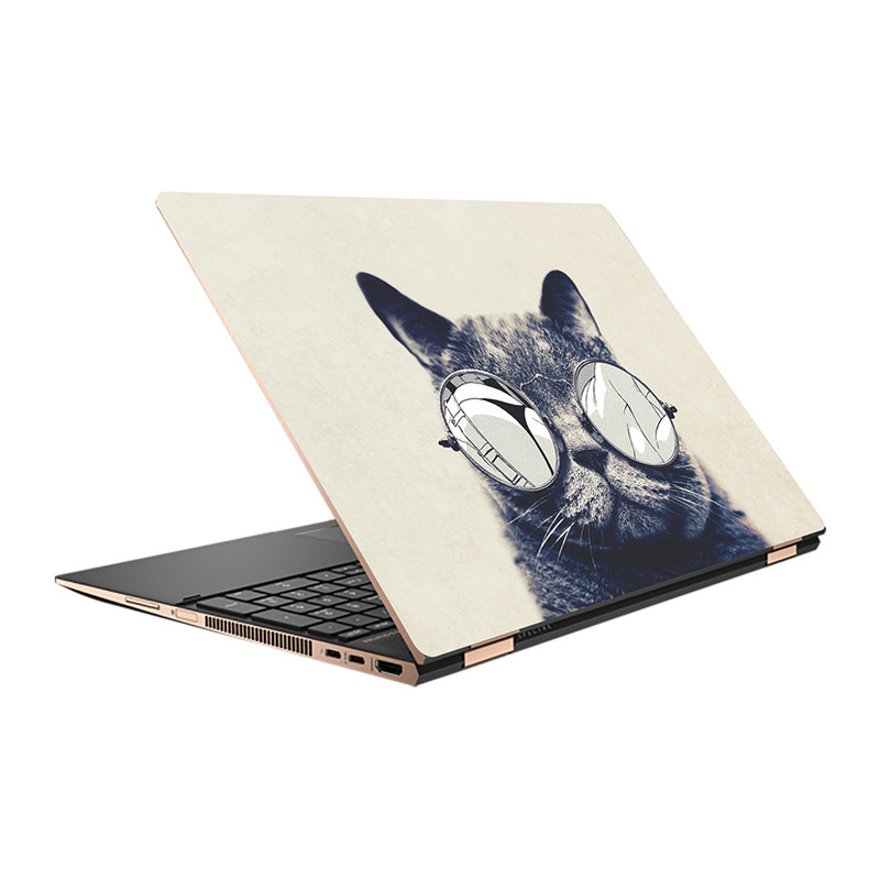 استیکر لپ تاپ طرح Cat کد 01 مناسب برای لپ تاپ 15.6 اینچ
