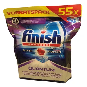 قرص ماشین ظرفشویی فینیش مدل Quantum بسته 55 عددی 