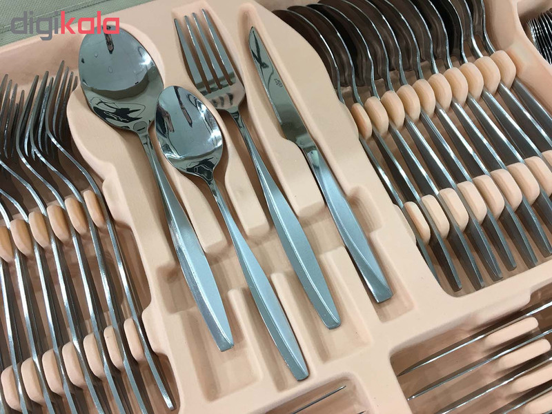 سرویس قاشق و چنگال 128 پارچه ای پی مدل 313