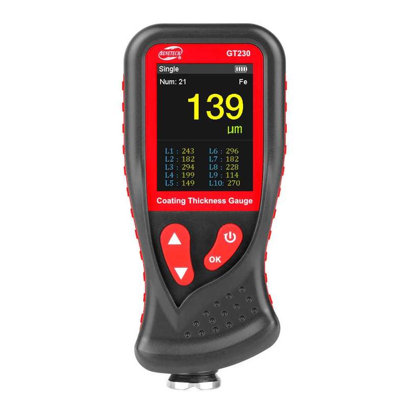 ضخامت سنج رنگ و پوشش بنتک مدل GT230