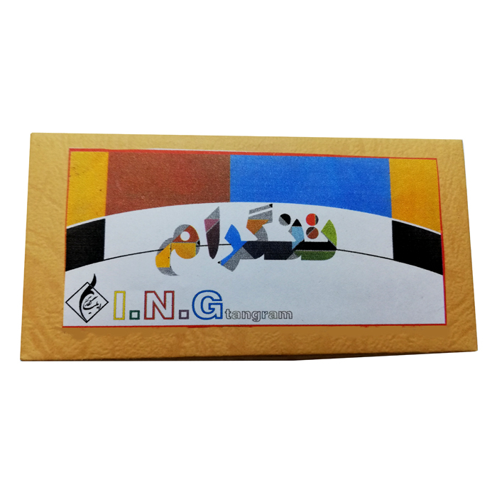 بازی فکری تانگرام مدل ing