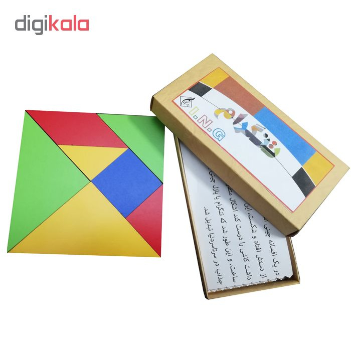 بازی فکری تانگرام مدل ing
