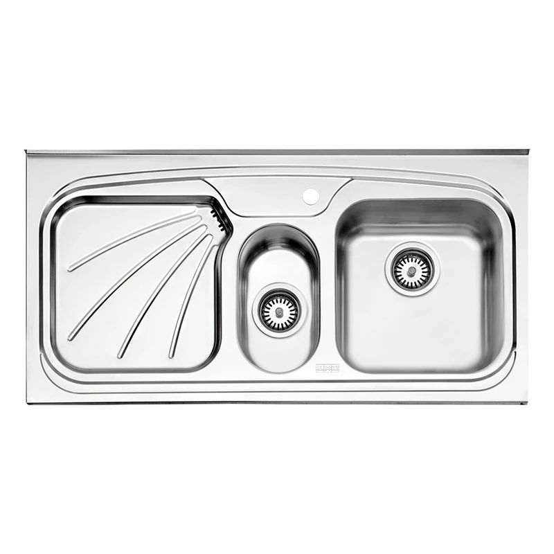 سینک استیل البرز کد 610 روکار