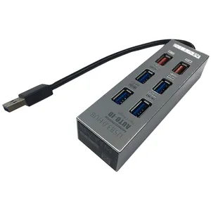 هاب 6 پورت USB 3.0 آی ای تاپ  مدل U3-19A