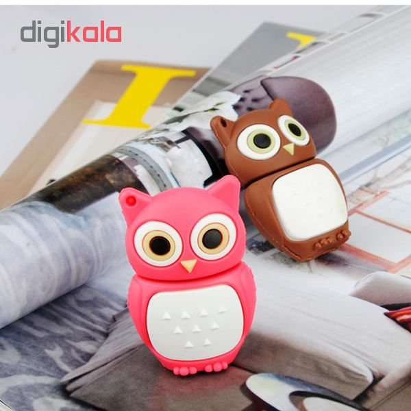 فلش مموری طرح جغد مدل Ul-Pv-Ow01 ظرفیت64گیگابایت