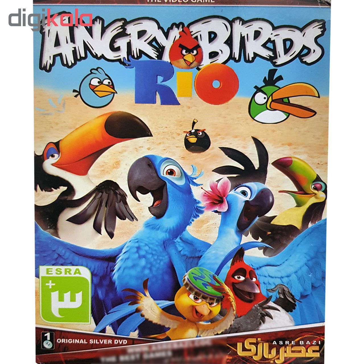 بازی Angry Birds Rio مخصوص PC نشر عصر بازی