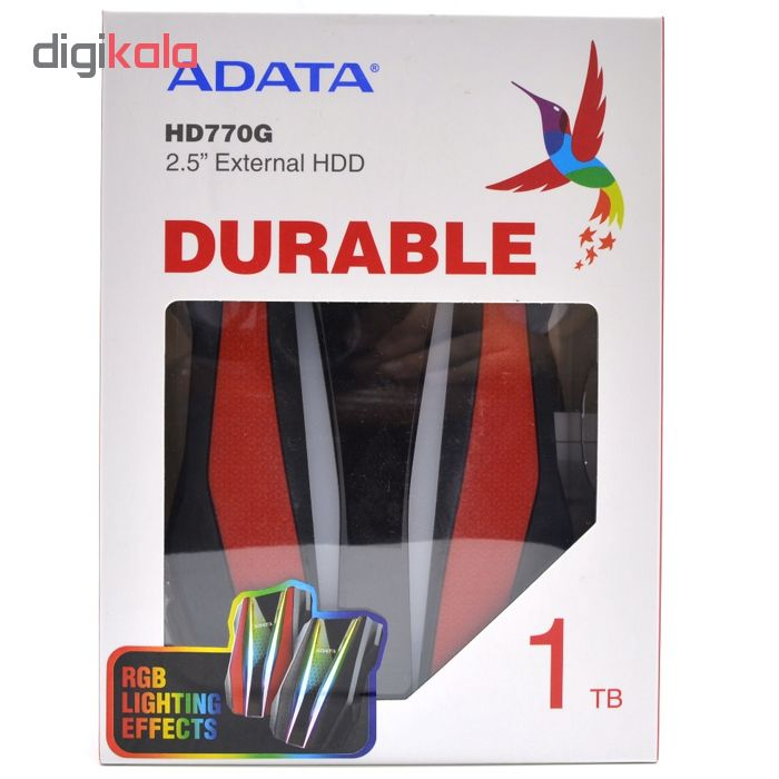 هارد اکسترنال ای دیتا مدل HD770G ظرفیت 1 ترابایت