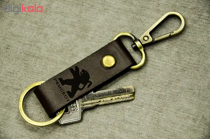 جاسوئیچی خودرو چرمینه اسپرت طرح پژو کد 60JKS