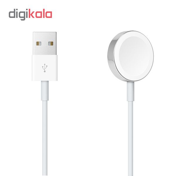 ساعت هوشمند اپل واچ سری 5 مدل 44mm Silver Aluminum Case With White Sport Band