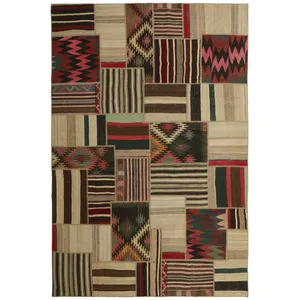 کلاژ گلیم دستبافت شش متری کد 486861