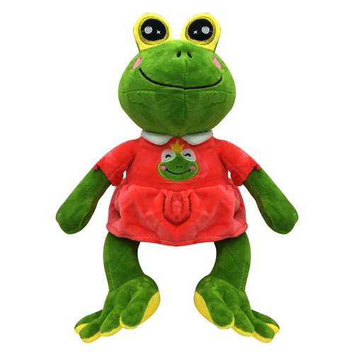 عروسک طرح قورباغه داروگر کد 632 ارتفاع 40 سانتی متر