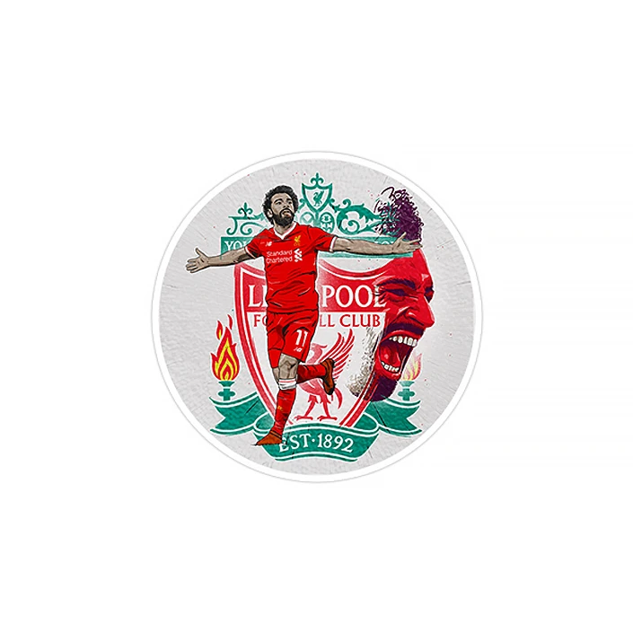 استیکر لپ تاپ ماسا دیزاین طرح محمد صلاح مدل STK333