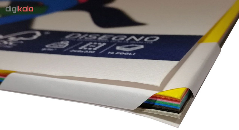 مقوا رنگی فاوینی مدل colorissimi220 سایز 33x24 سانتی متر بسته 16 عددی مقوا رنگی فاوینی مدل colorissimi220 سایز 33x24 سانتی متر بسته 16 عددی