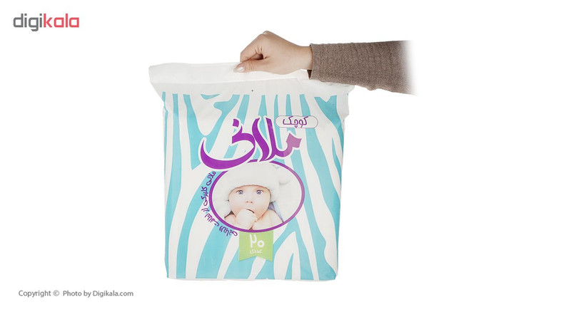 پوشک کودک ملانی سایز کوچک بسته 20 عددی