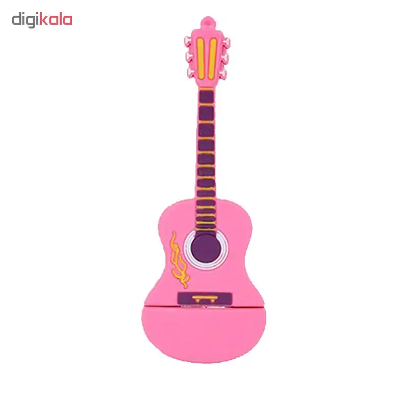 فلش مموری طرح گیتار آتشین مدل Ul-Pv-Gur01 ظرفیت64گیگابایت